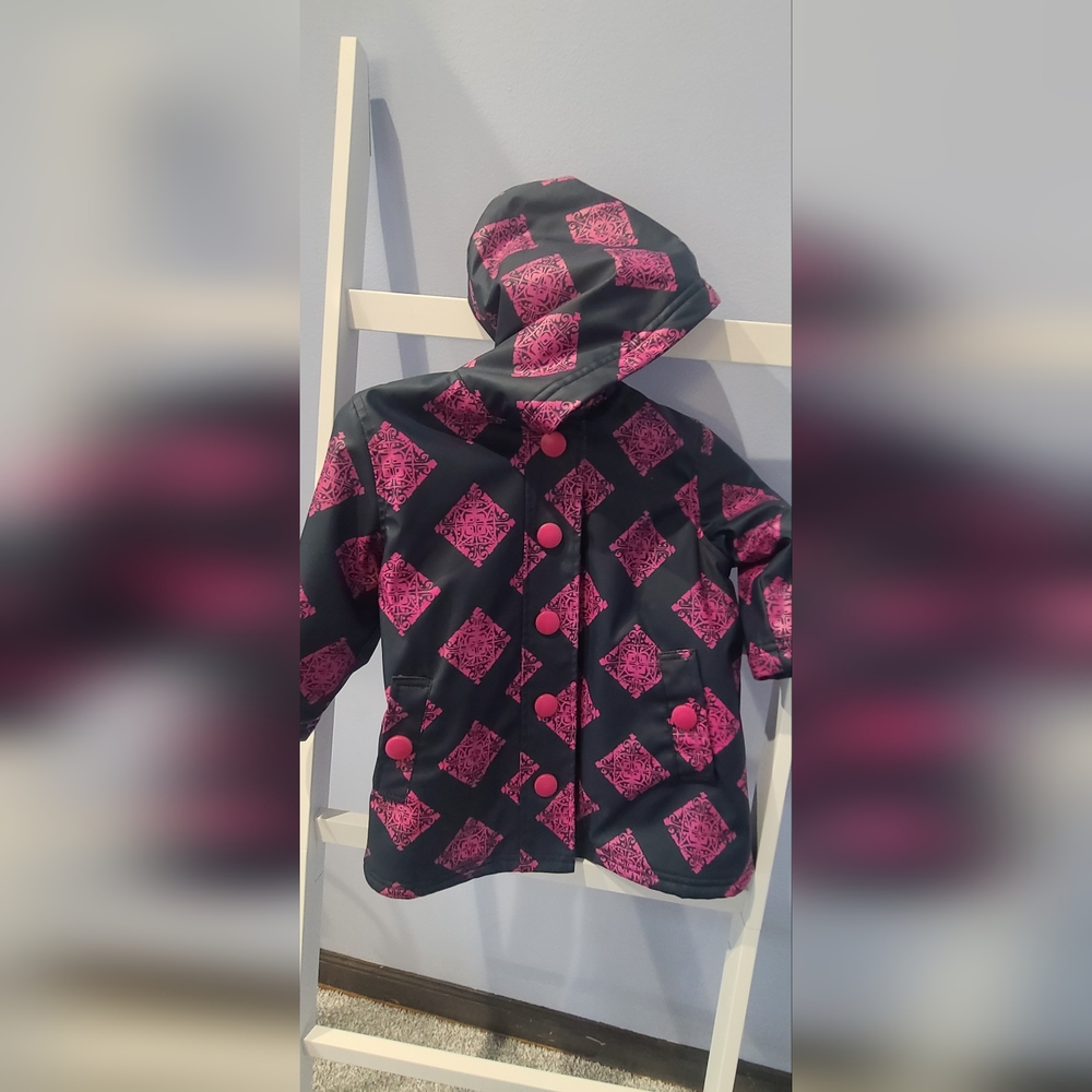 Used Hatley size 2 lined rainjacket